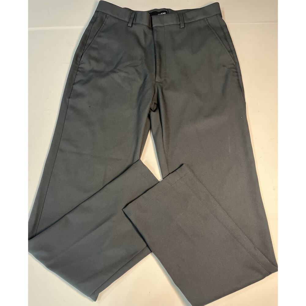 Oobe Pants Mens 32x36 Straight Leg Casual Travel Work 4Pocket Trousers Grey